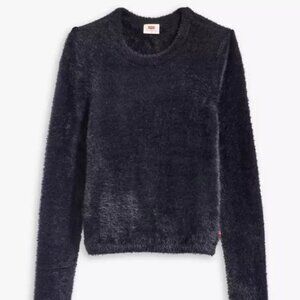 LEVIS: Pearl Fuzzy Sweater (Size: XS)